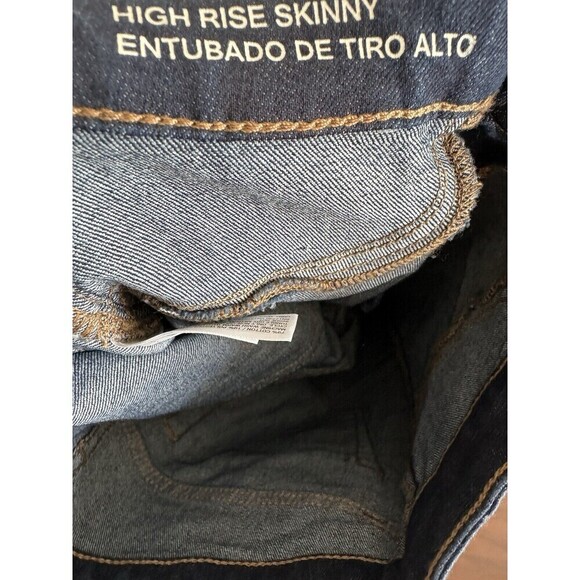 Women’s Jeans  High Rise Skinny Jean Blue Marker Stretch-wild Fable size 0/W25R - Picture 9 of 10